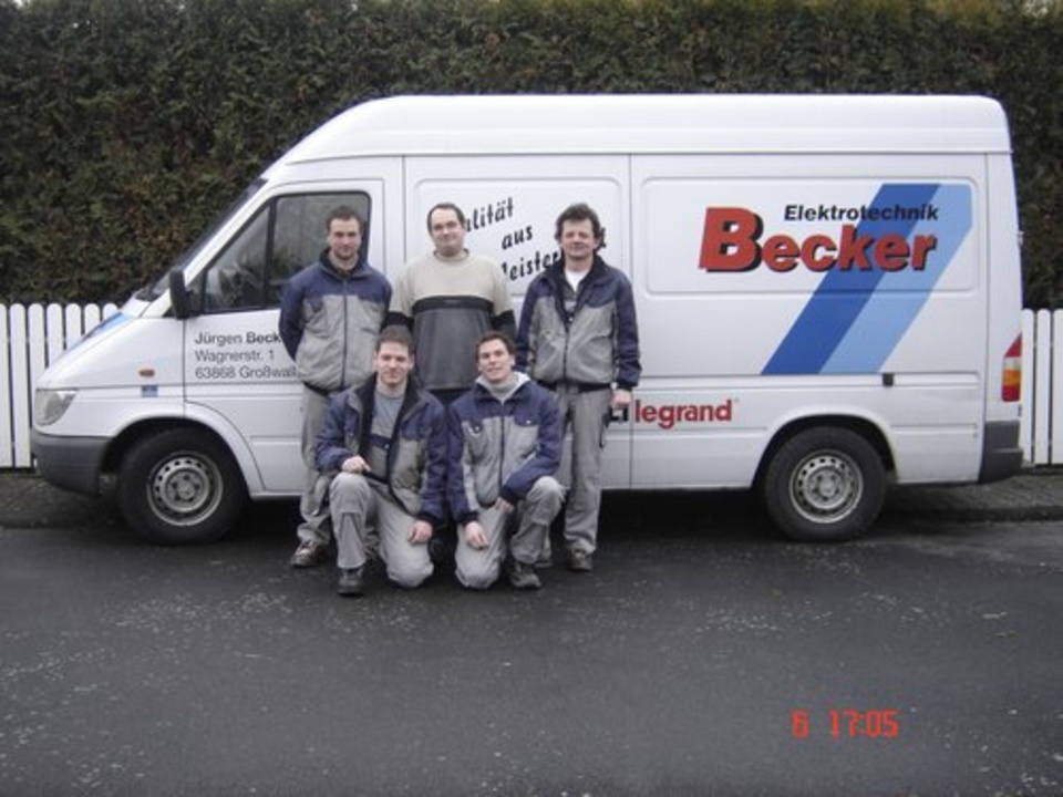 Team bei Elektrotechnik Becker in Großwallstadt